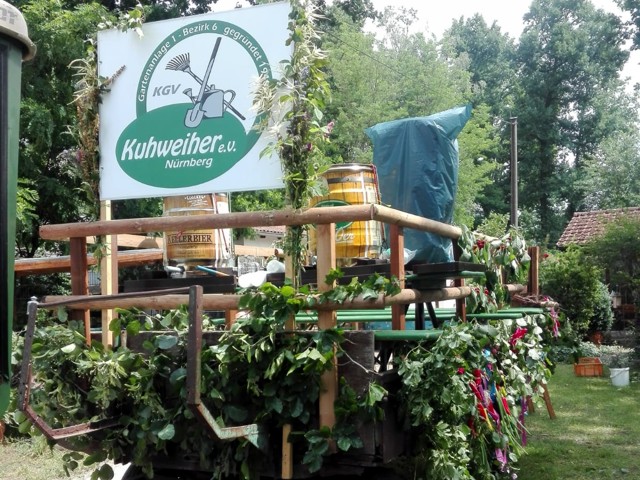 KGV Kuhweiher e.V., Kärwawagen